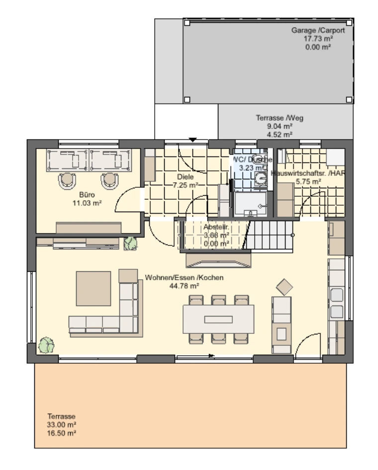 Grundriss EG
