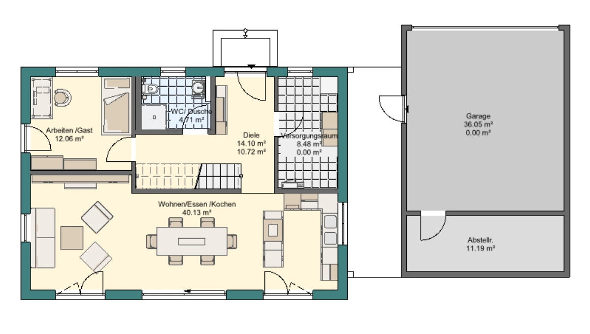 Grundriss EG