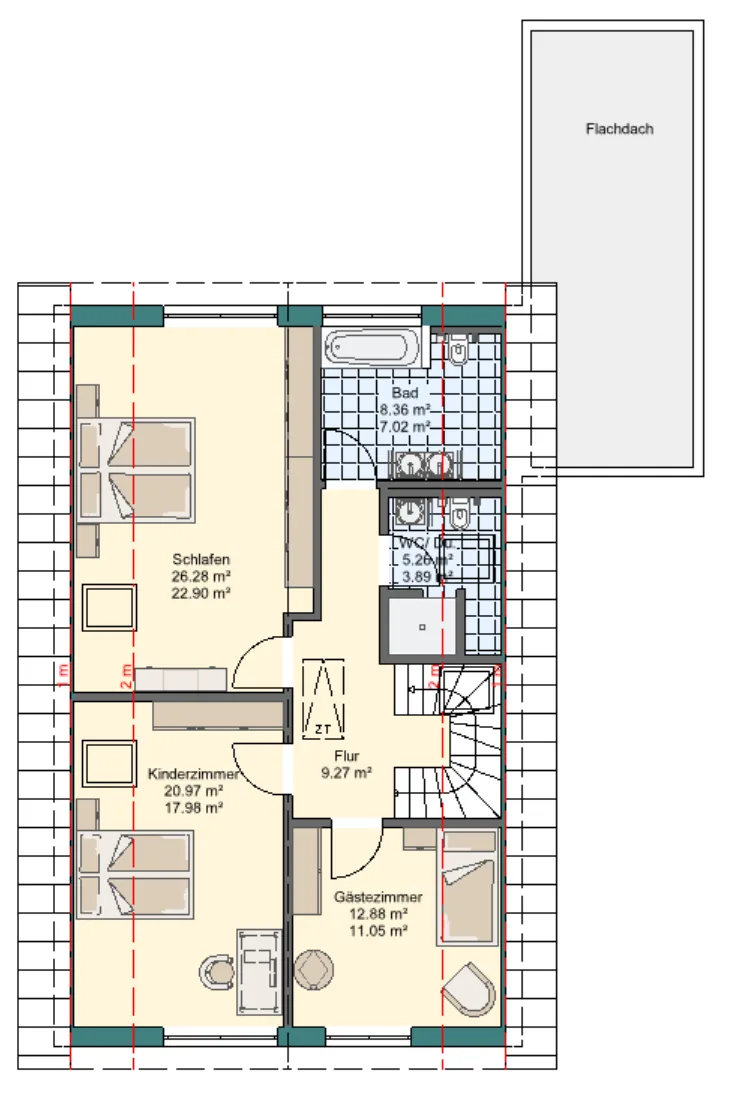 Grundriss DG