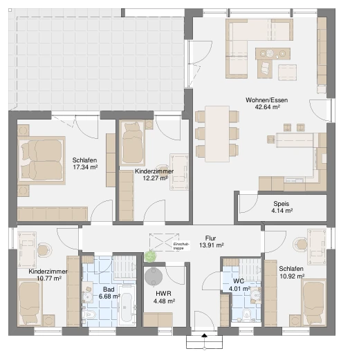 Grundriss EG
