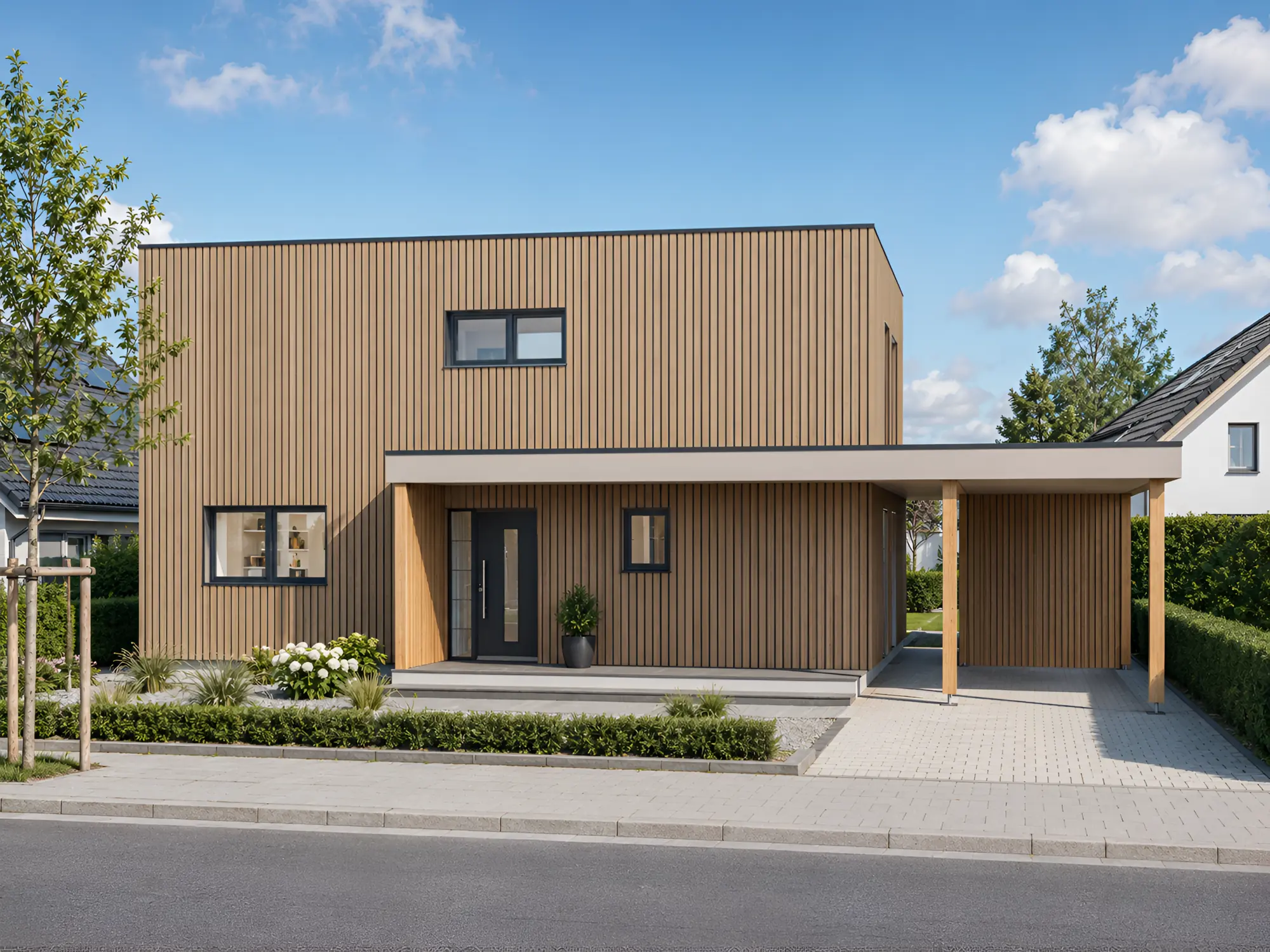Argus Invisible Nature mit Holzfassade